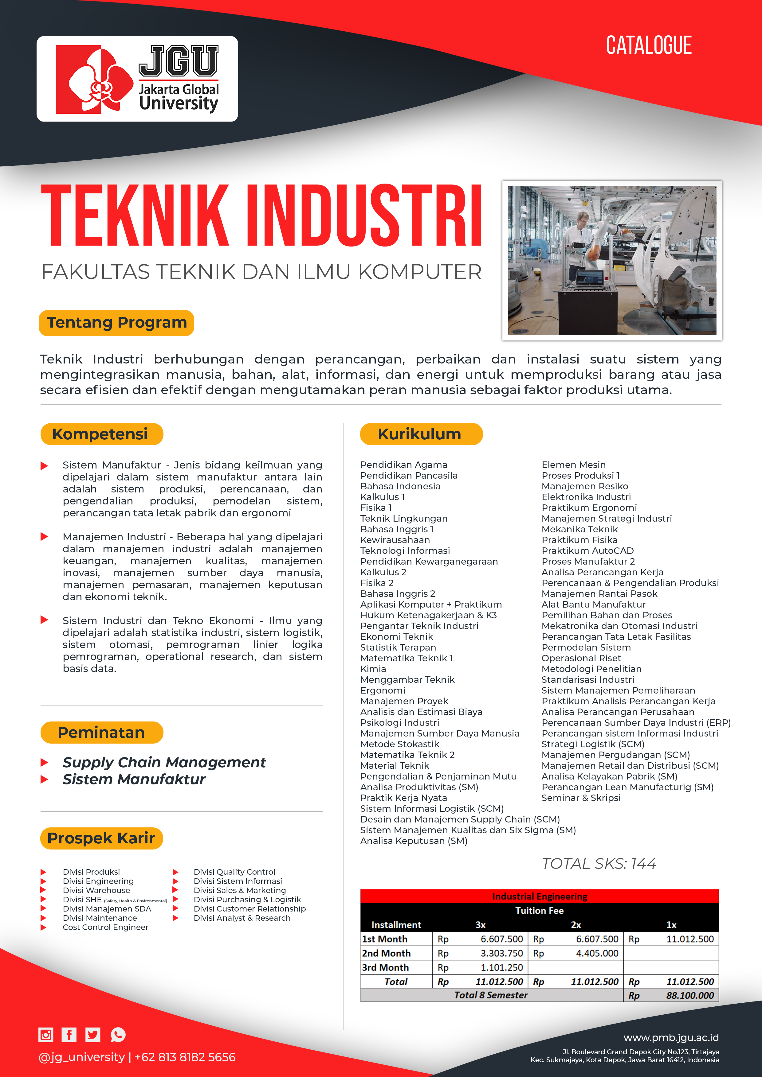 Teknik Industri - Jakarta Global University